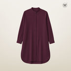 Modest Fit Long Shirt Tunic