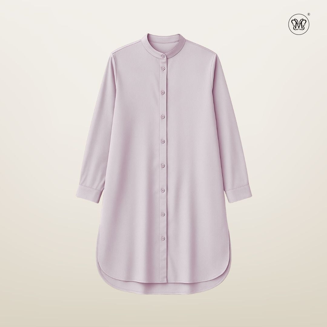 Modest Fit Long Shirt Tunic
