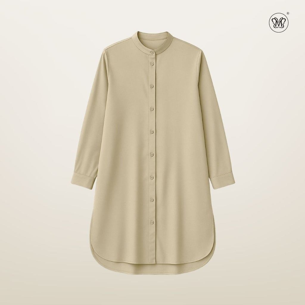 Modest Fit Long Shirt Tunic