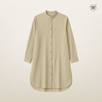 Modest Fit Long Shirt Tunic