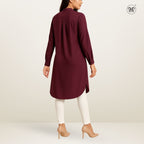 Modest Fit Long Shirt Tunic