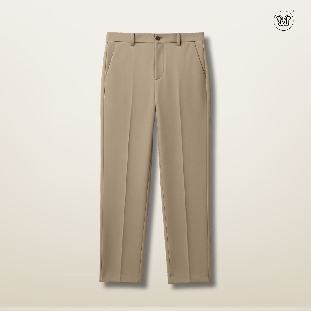 Men’s Formal Pants Classic Tailored Slim-Fit