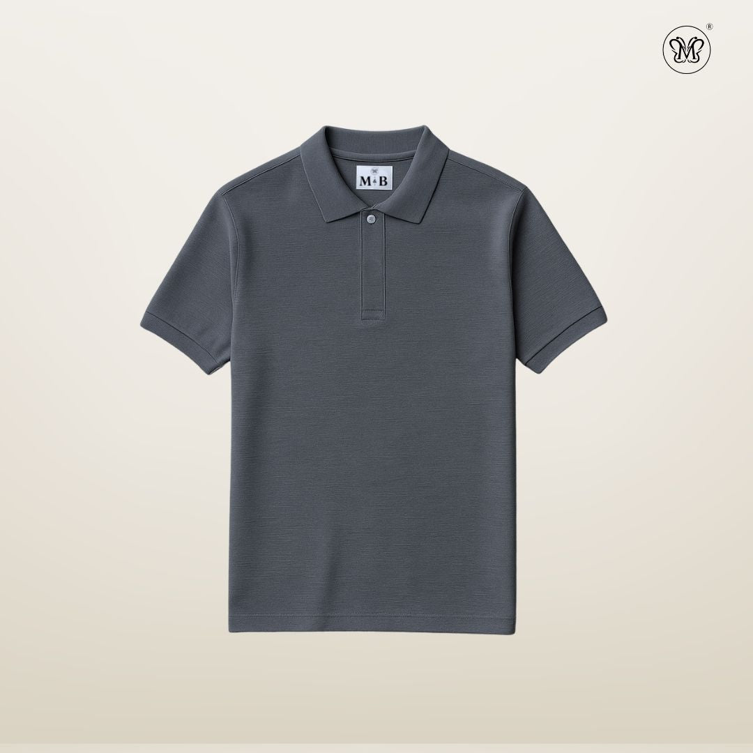 Men’s Polo Shirt Texture Pique