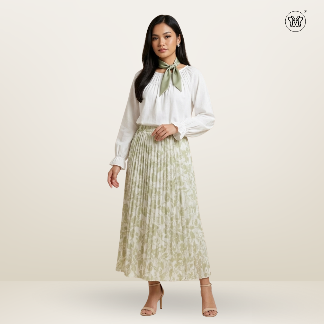 Free Size Pleated Skirts L2