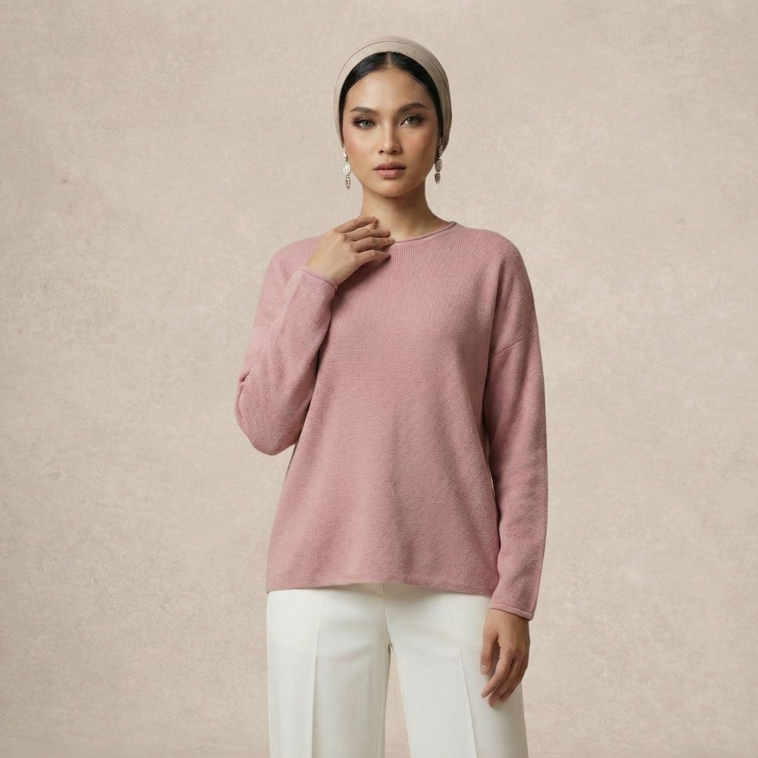 Ladies Casual Knit Top