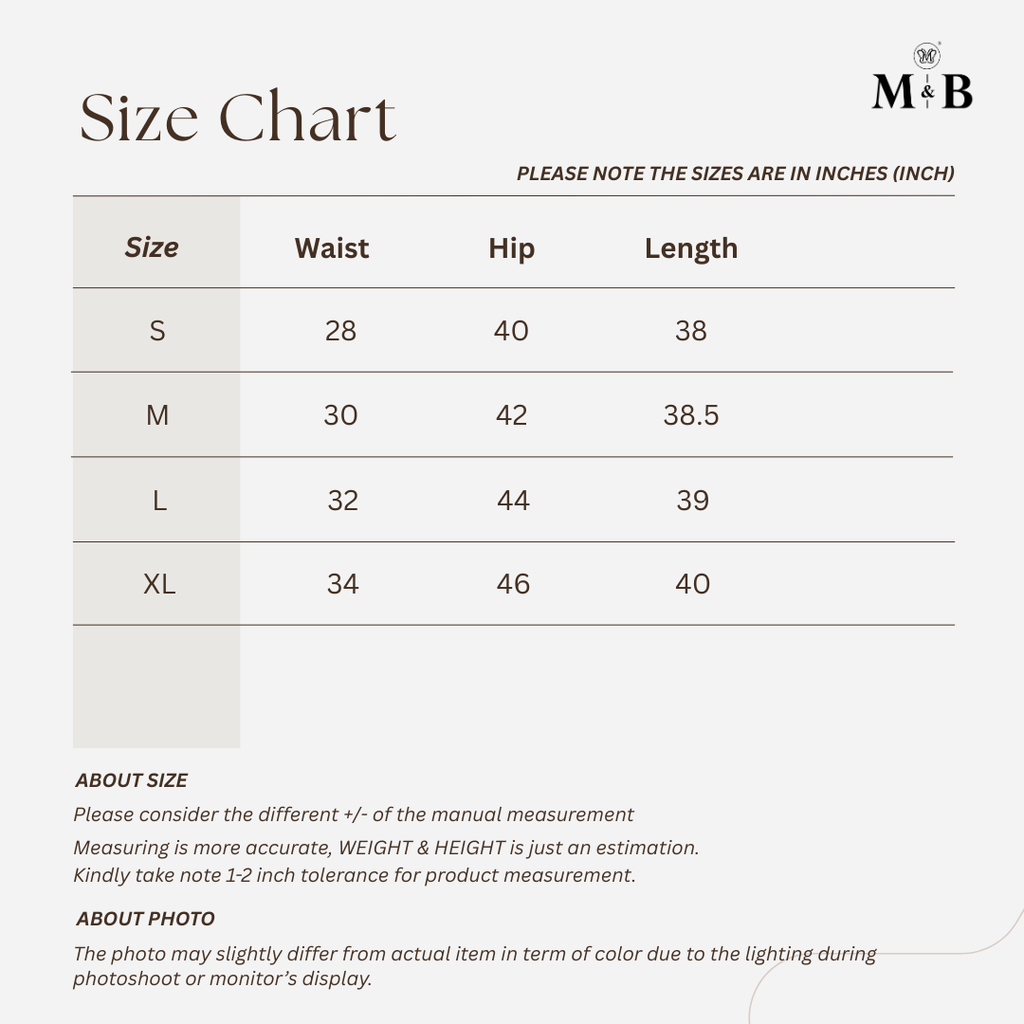 A-Line Belt Loop Skirt