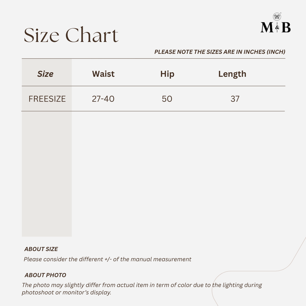 Free Size Pleated Skirts L3