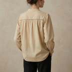 Lace Trim Gathered Blouse