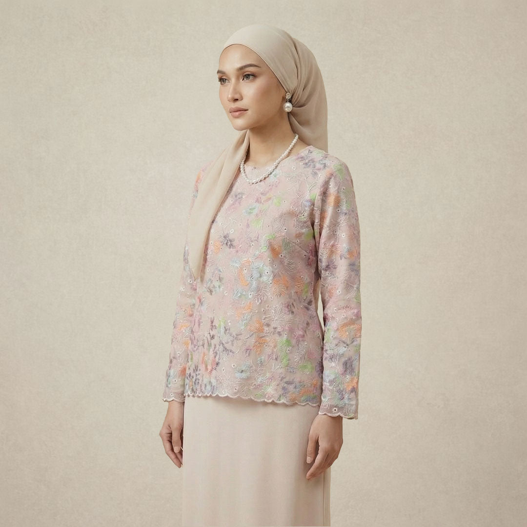 Floral Embroidered Lace