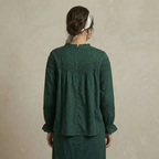 Elegant Lace Trim Kurung