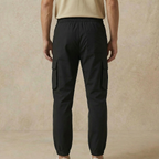 Adjustable Drawstring Cuff Cargo Pants