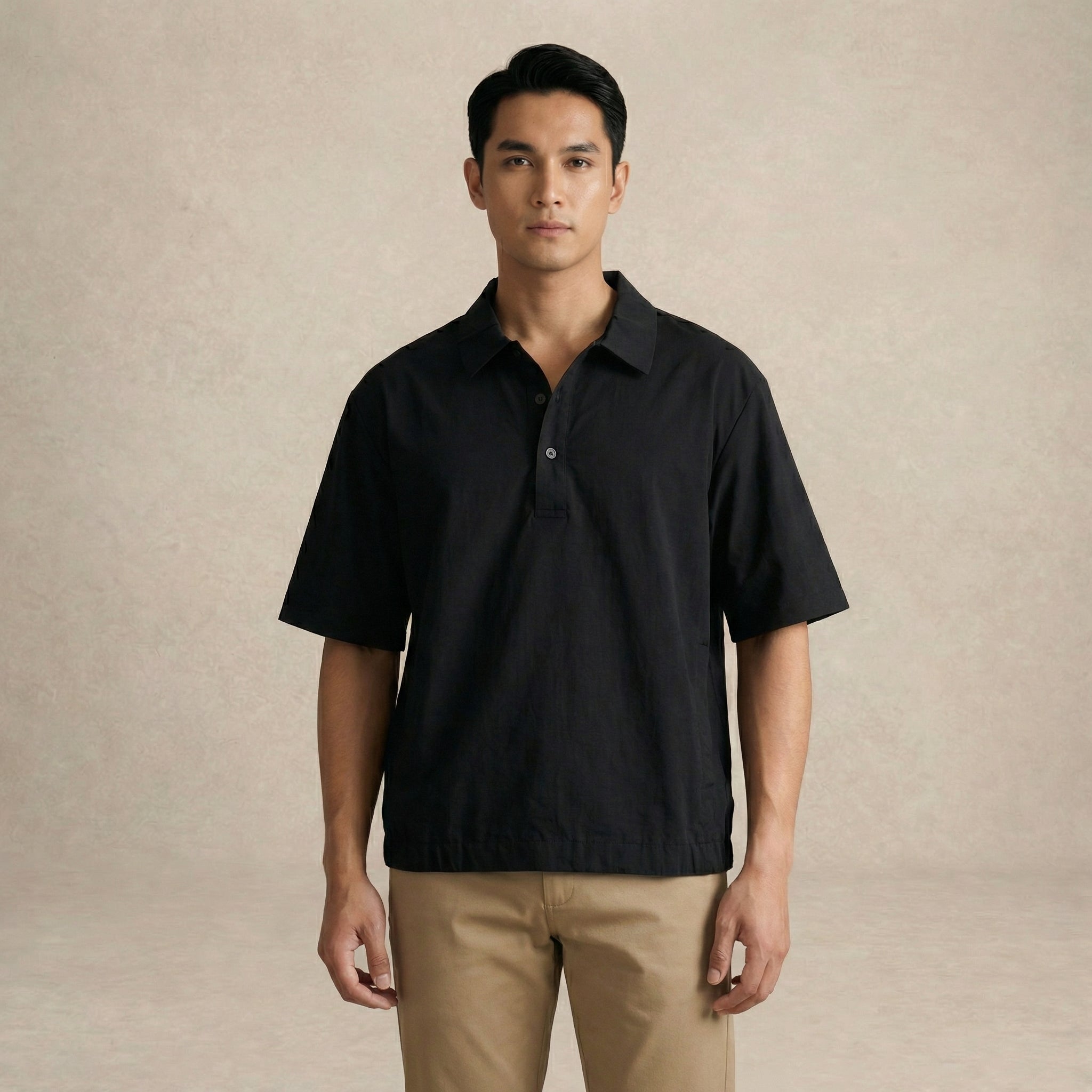 Elasticated Back Hem Shirt