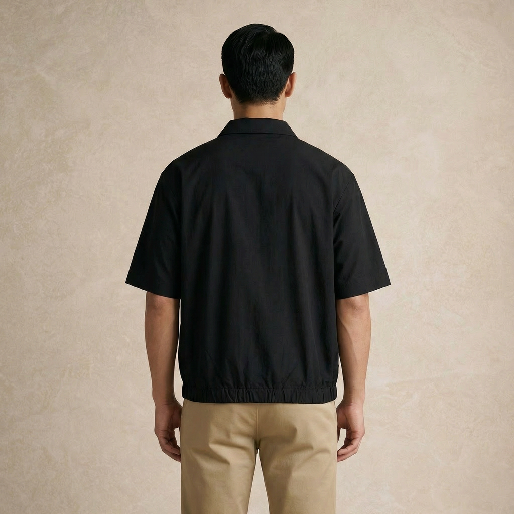 Elasticated Back Hem Shirt