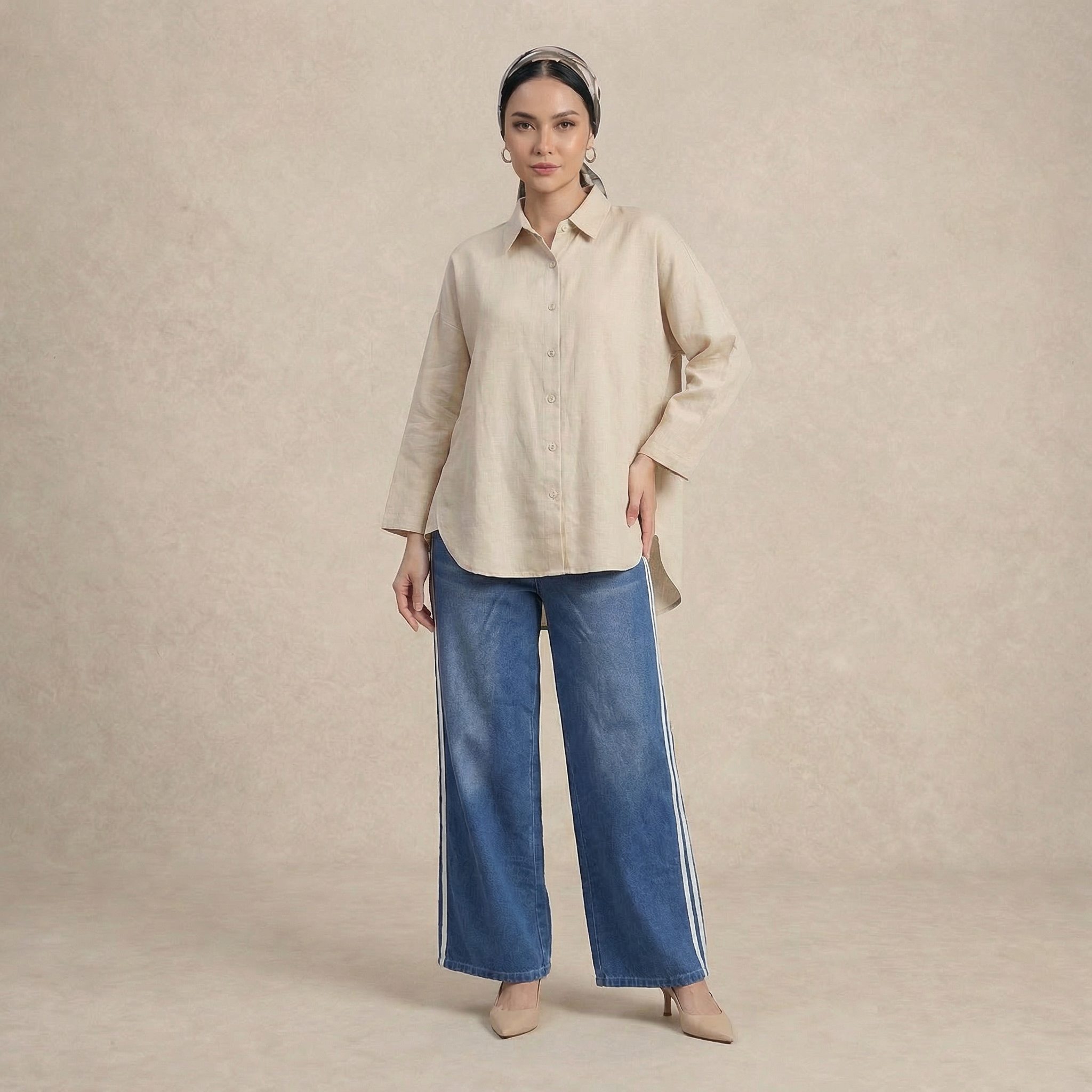 Relaxed Wide-Leg Fit Jeans