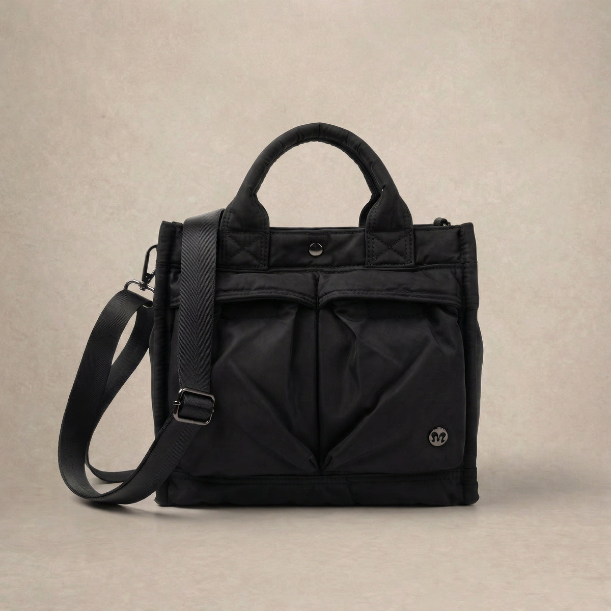 Front Two Pocket Small Tote