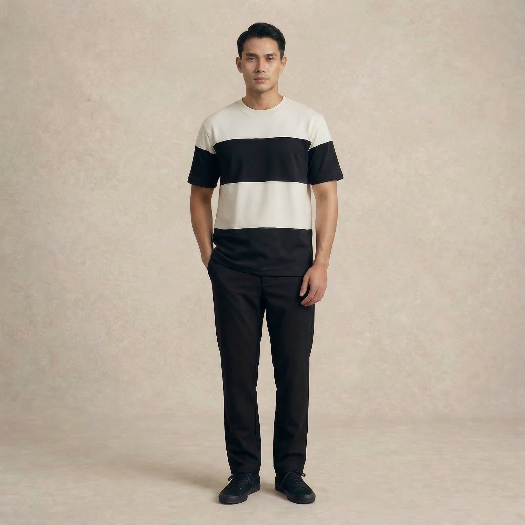 Men’s Horizontal Stripes T-Shirt