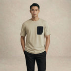 Black Chest Pocket T-Shirt