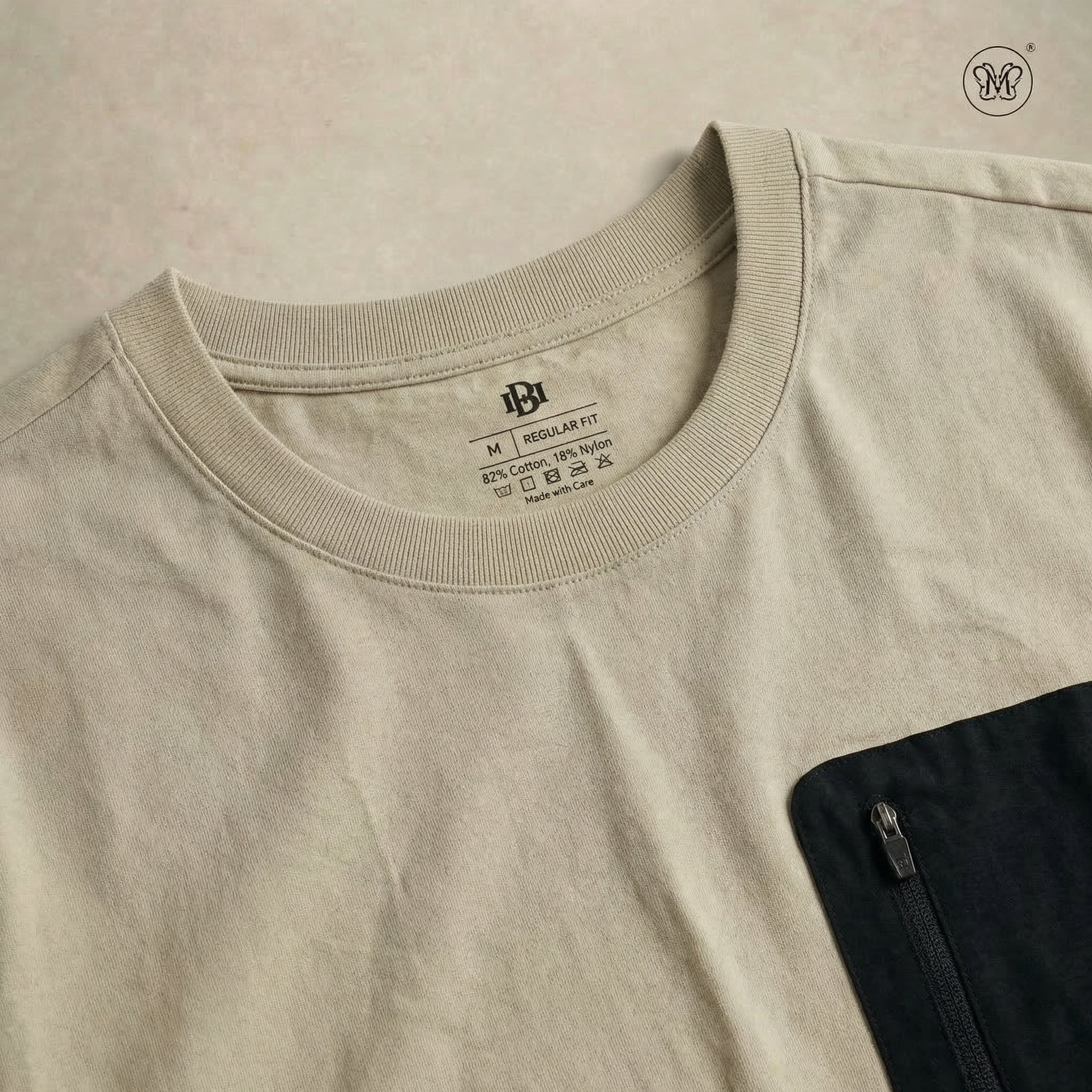 Black Chest Pocket T-Shirt