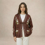 Floral Knit Cardigan