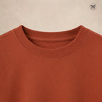 Ladies Sweatshirt Ribbed Cotton Blend