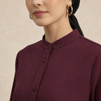 Modest Fit Long Shirt Tunic