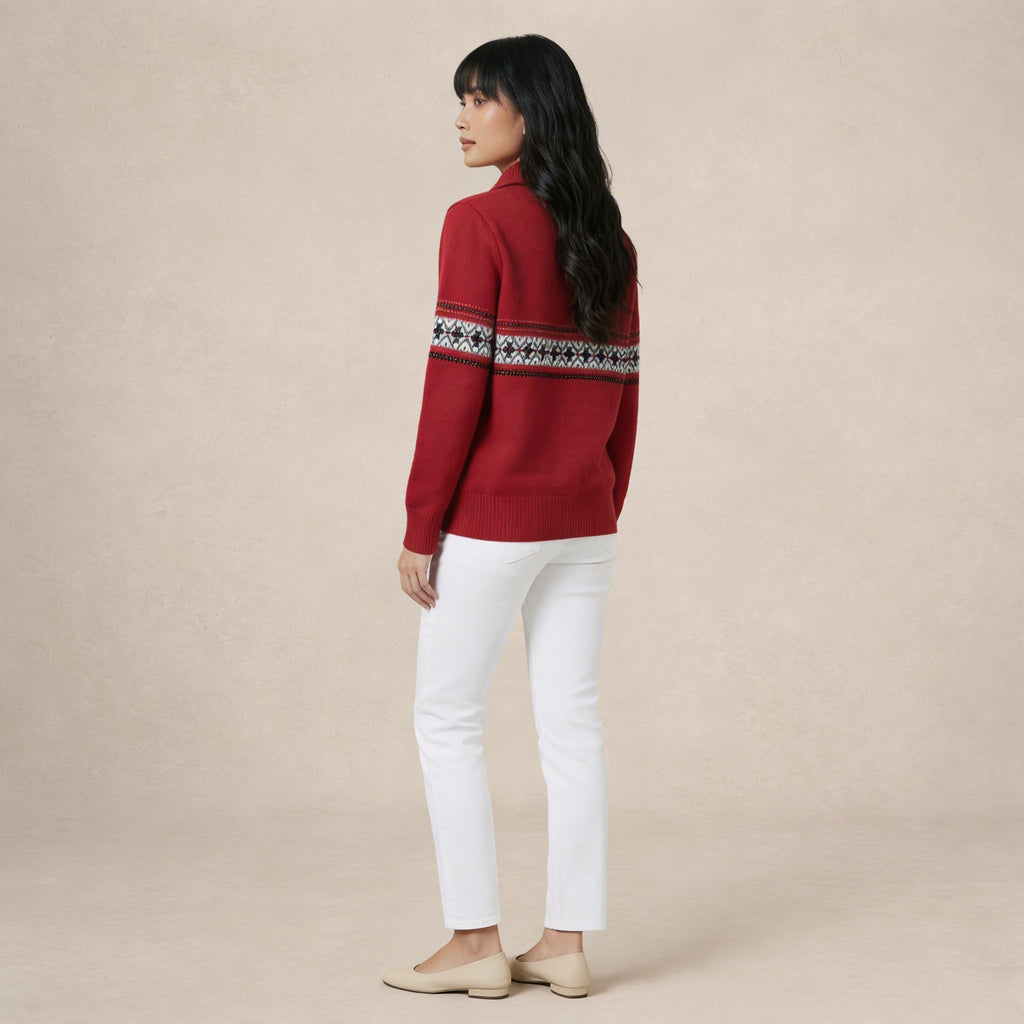 Nordic Zip Knitwear