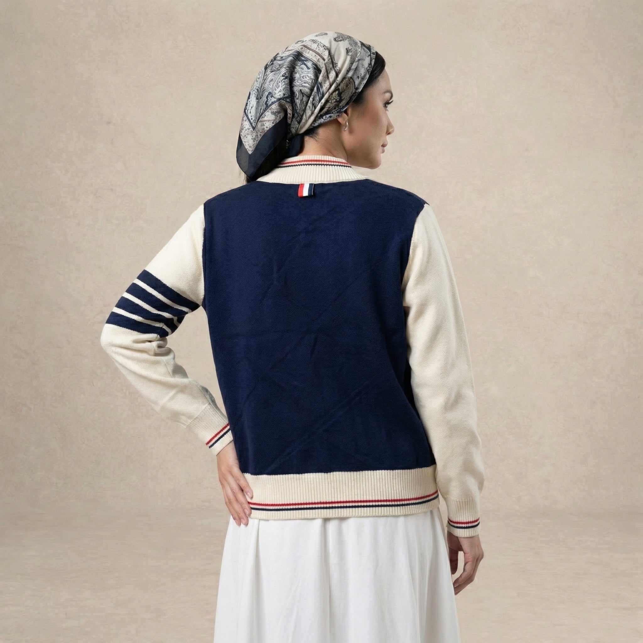 Knitted Bomber Jacket