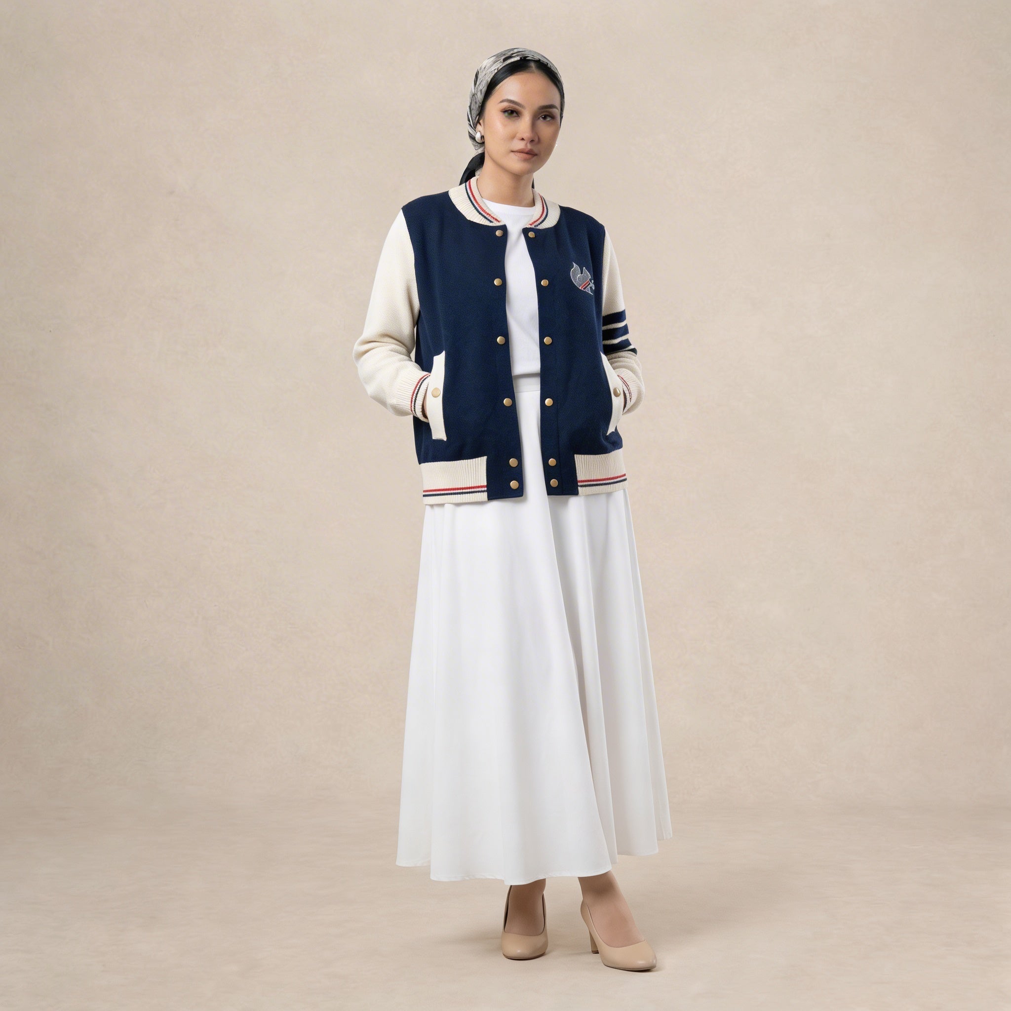 Knitted Bomber Jacket