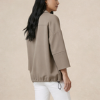 Adjustable Drawstring Shirt