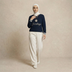 Heritage Crest Knit Sweatshirt