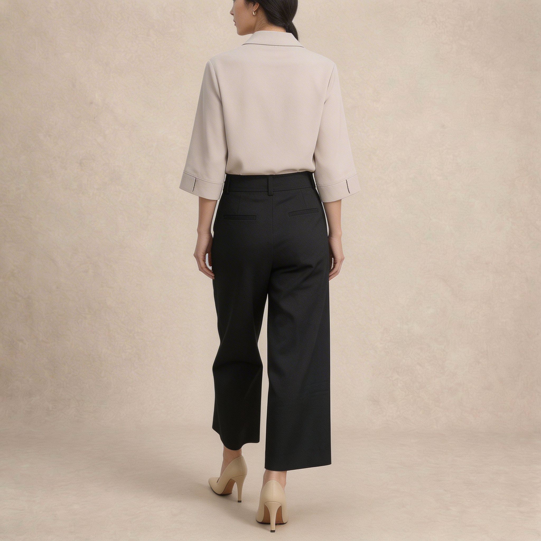 Classic Double Button Pants