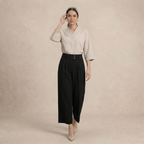 Classic Double Button Pants
