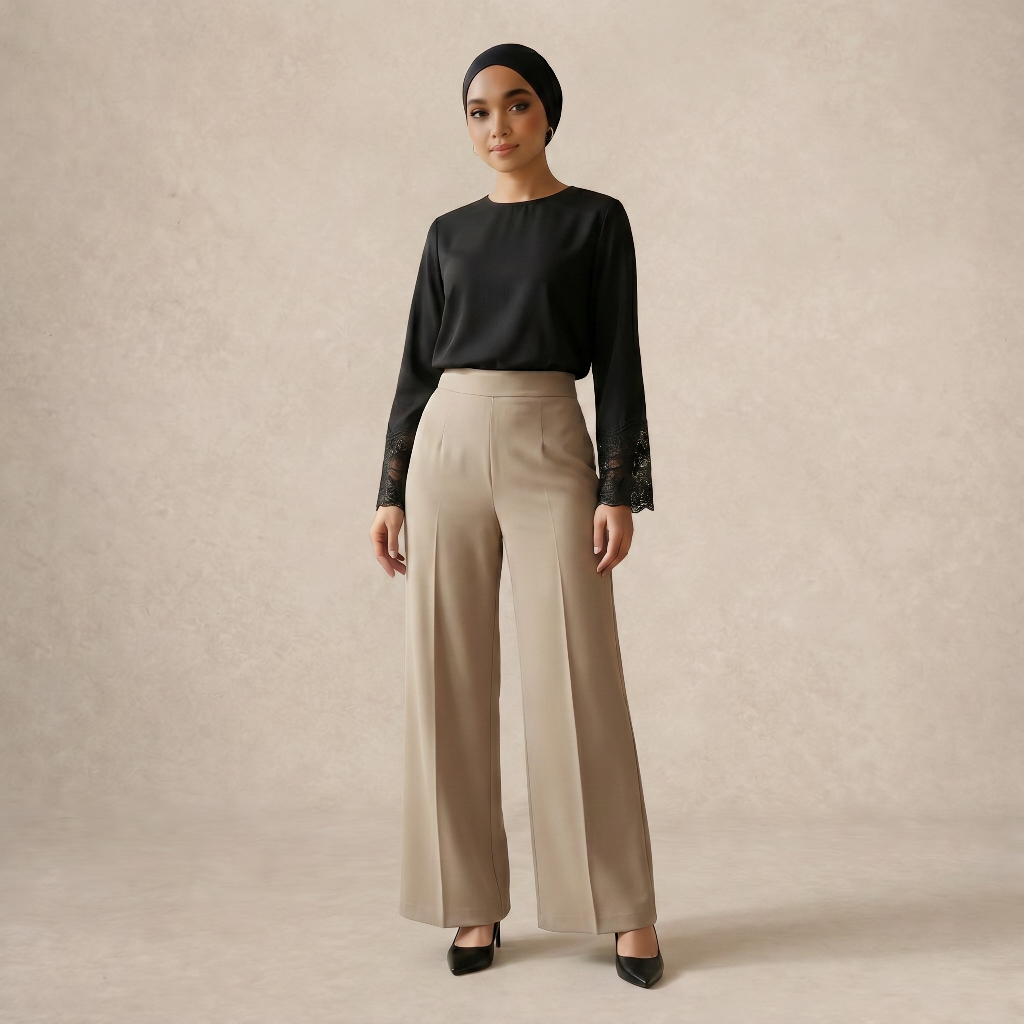Casual Wide Leg Pants