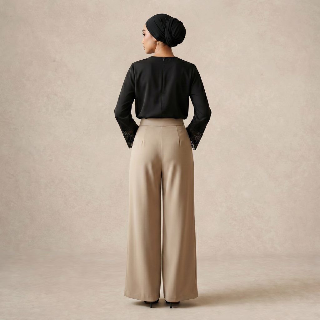 Casual Wide Leg Pants