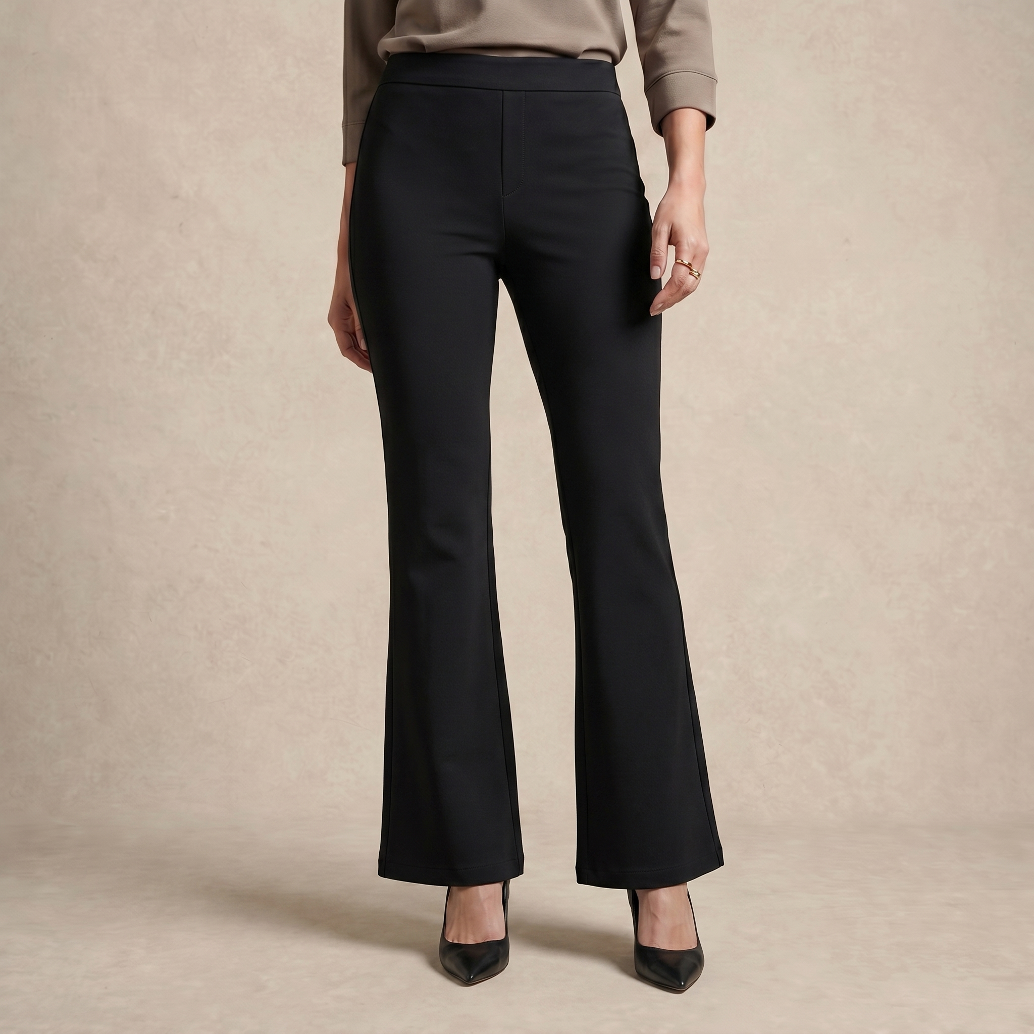 Ladies Flare Cut Pants