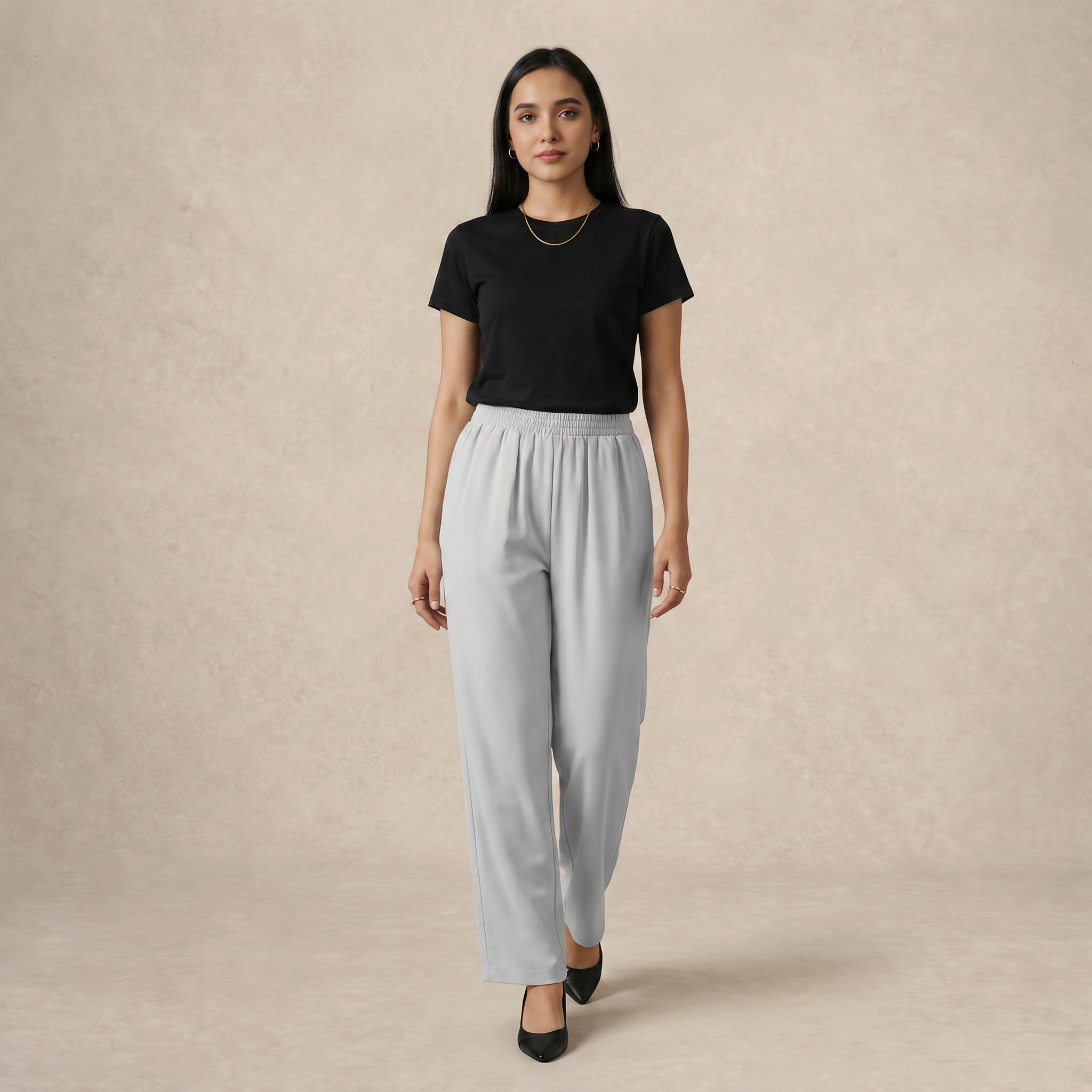 Relaxed Fit Straight Pants