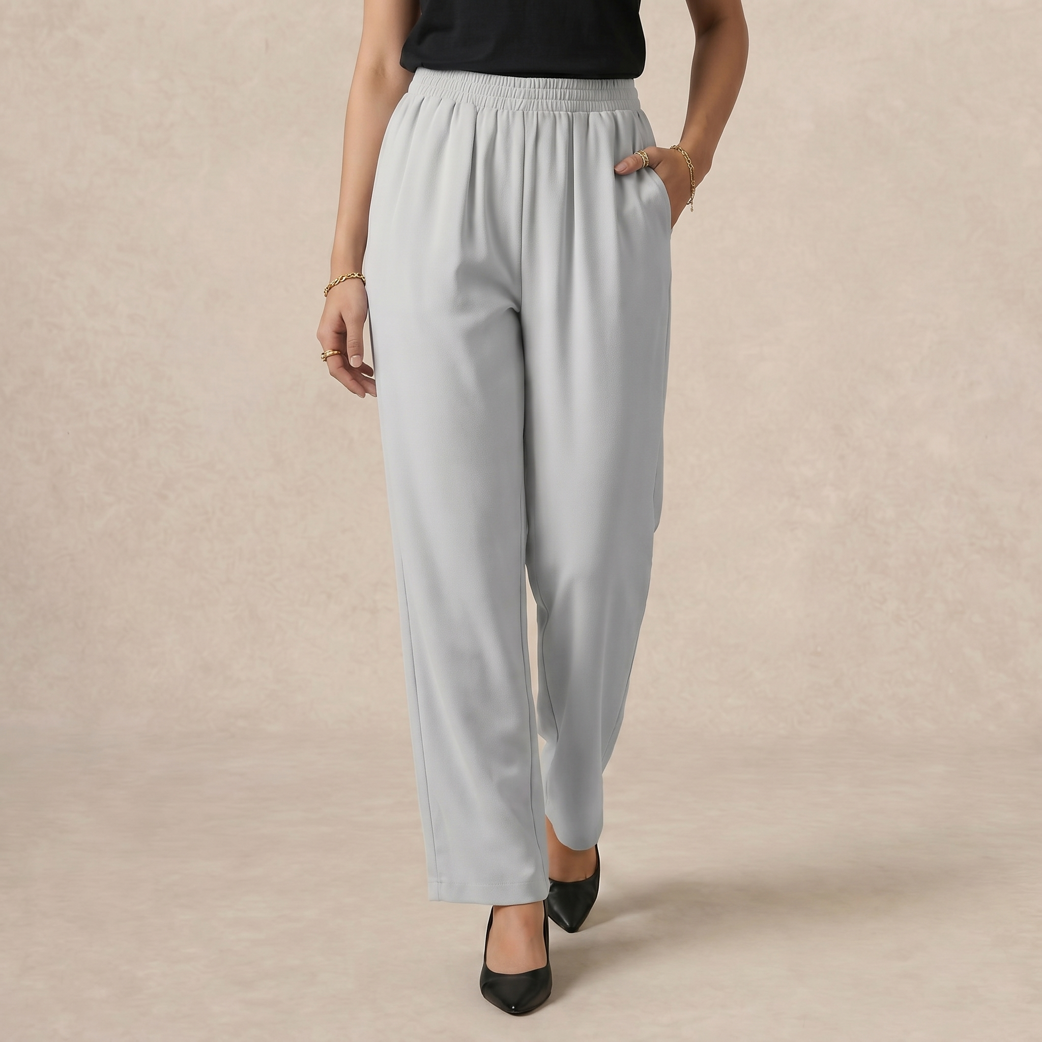 Relaxed Fit Straight Pants