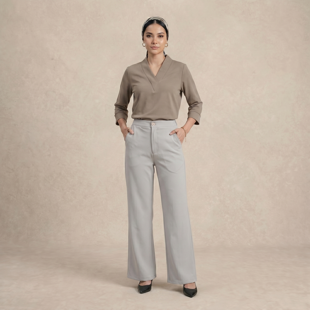 Ladies Casual Pants Regular Fit
