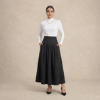 High Waist Casual Skirt