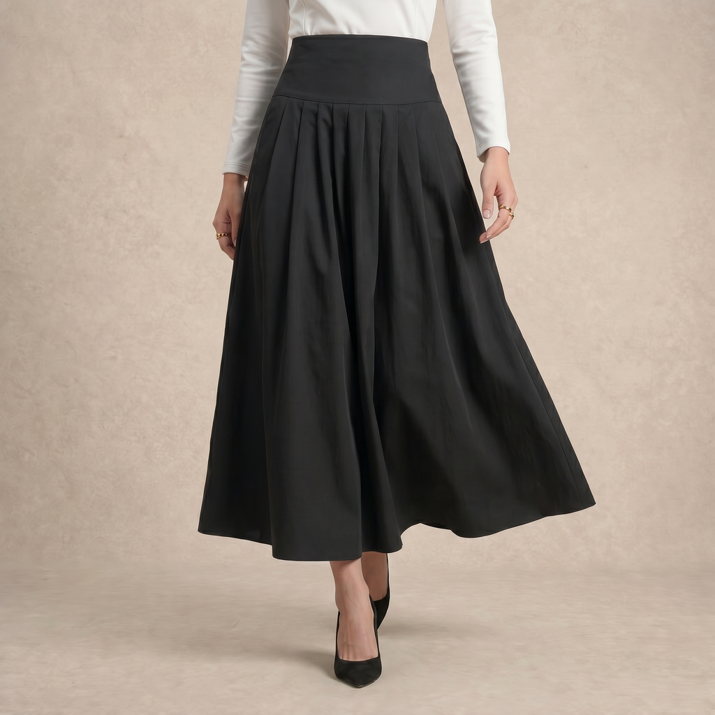 High Waist Casual Skirt