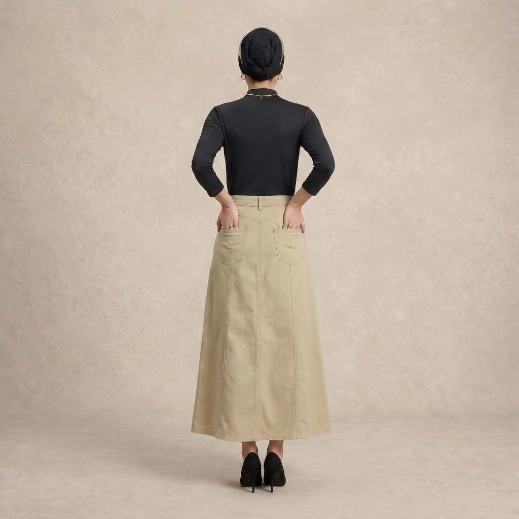 A-Line Belt Loop Skirt