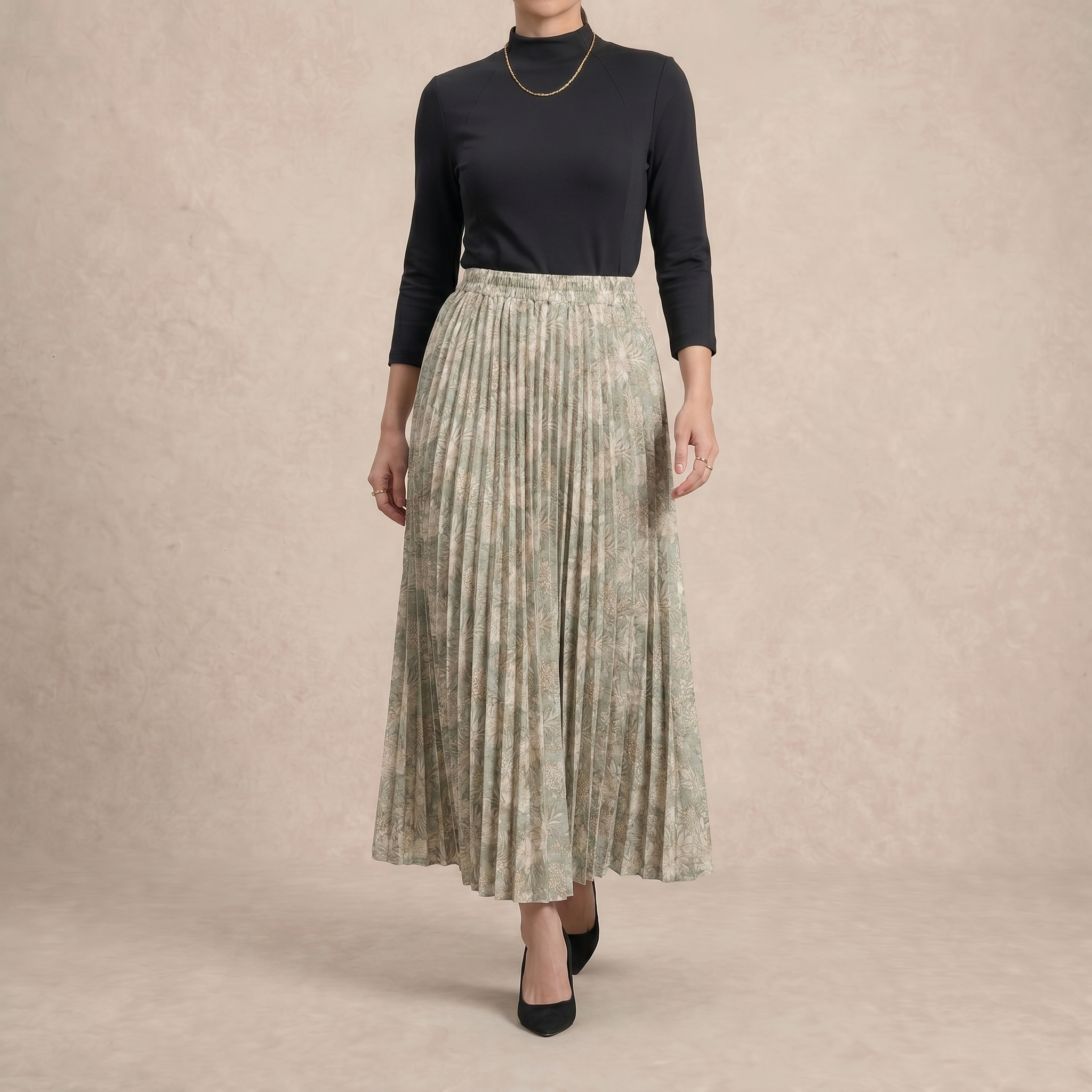 Free Size Pleated Skirts L3