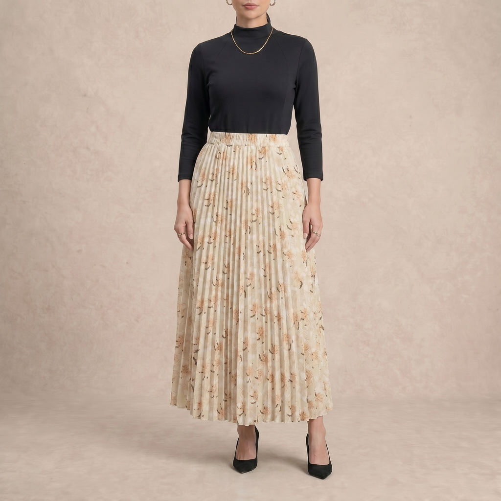 Free Size Pleated Skirts L3