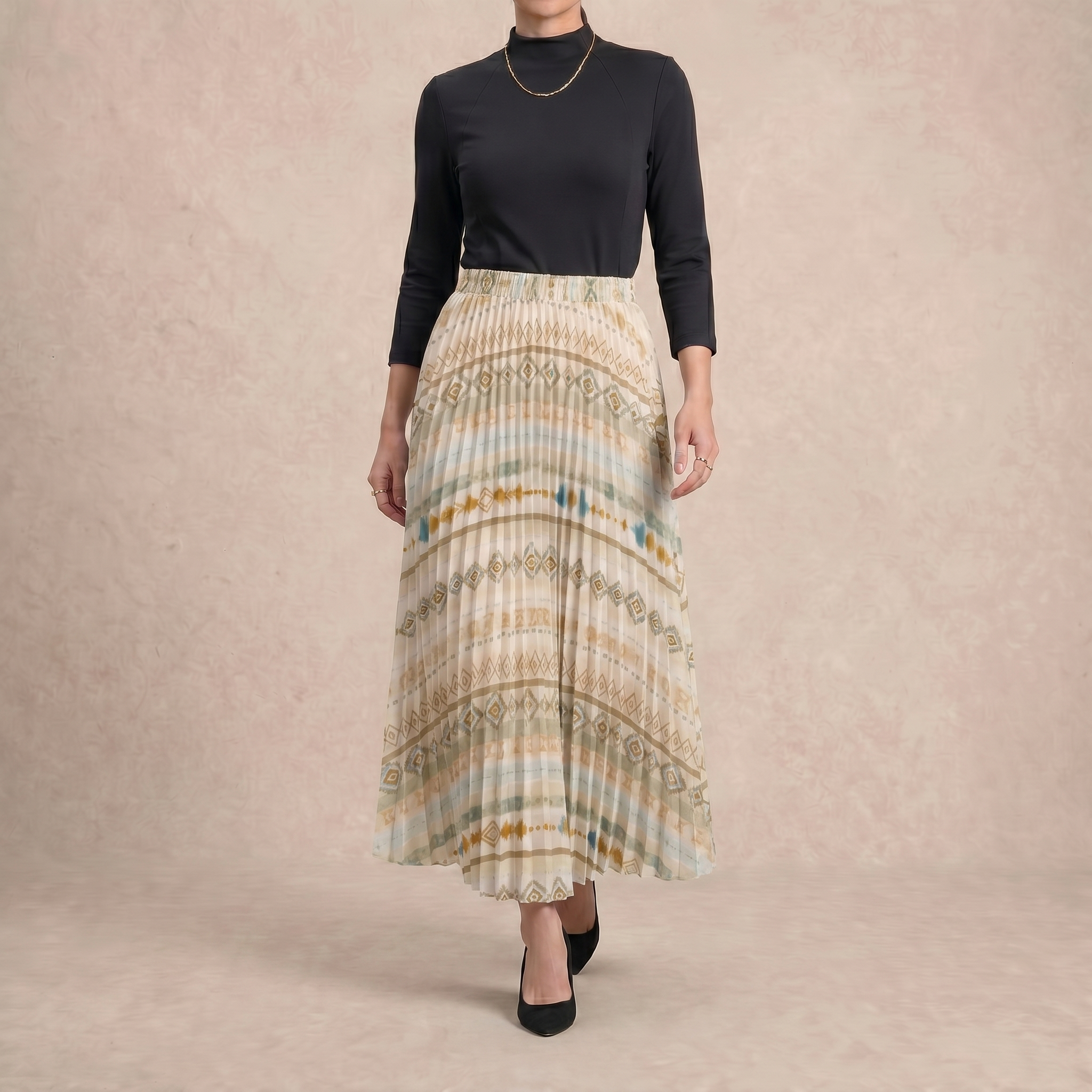 Free Size Pleated Skirts L3