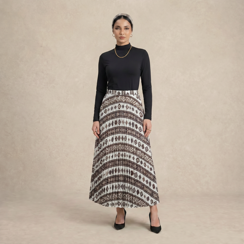 Free Size Pleated Skirts L3