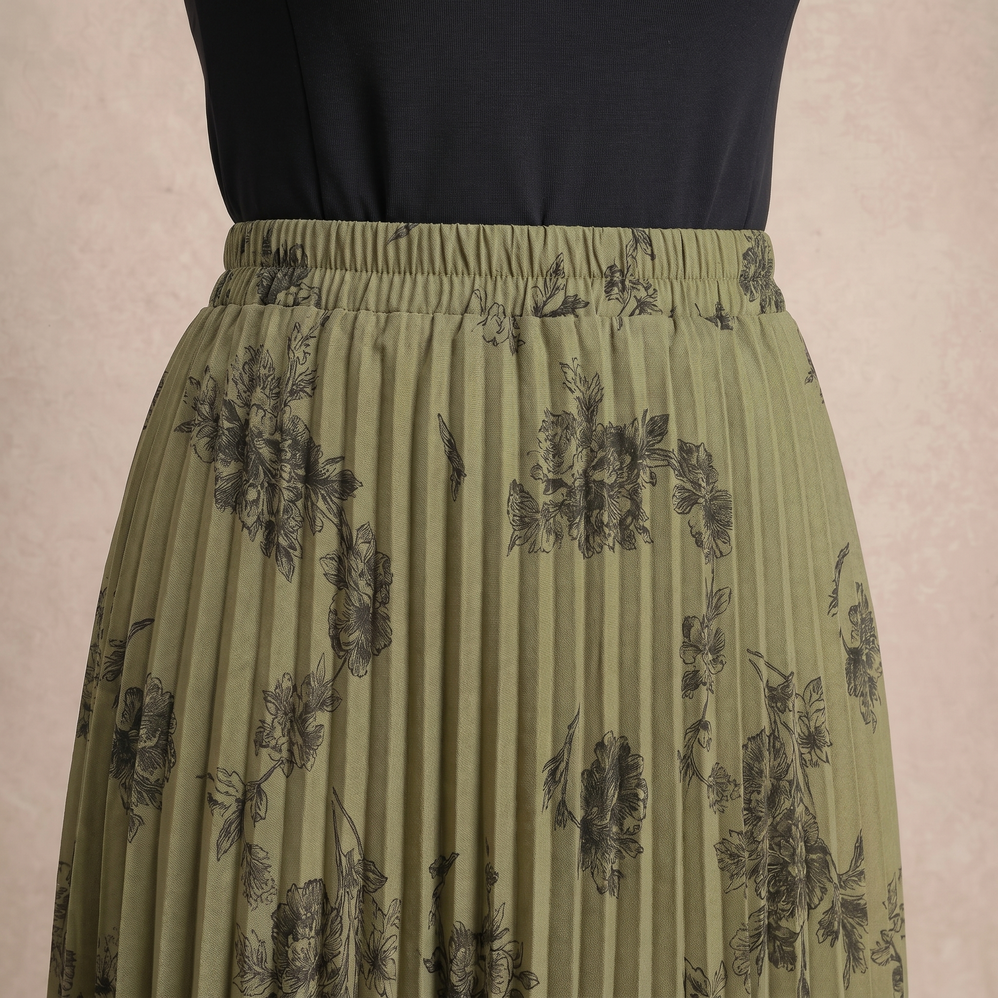 Free Size Pleated Skirts