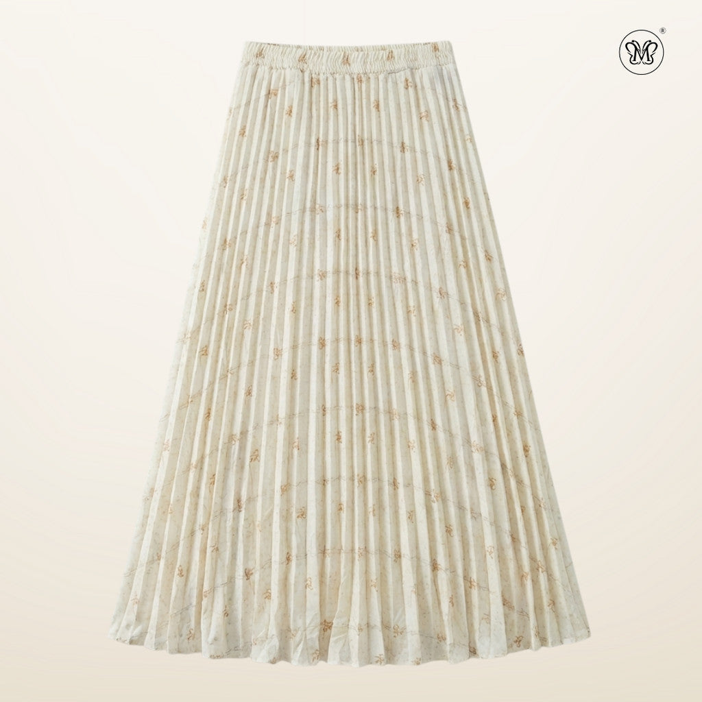 Free Size Pleated Skirts